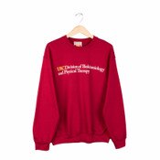 USC Trojans Heritage Cardinal School of Biokinesiology & Physical Therpy Crew Sweatshirt